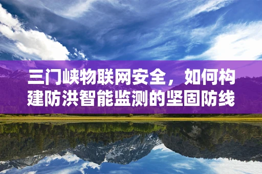 三门峡物联网安全，如何构建防洪智能监测的坚固防线？