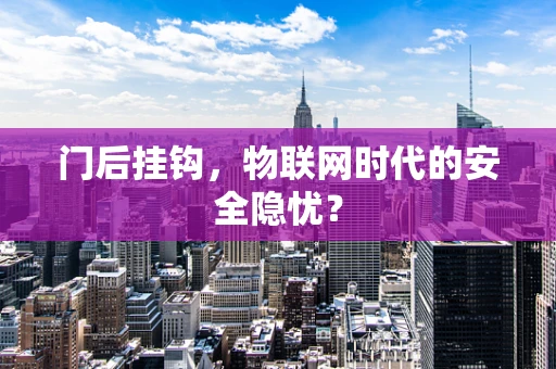 门后挂钩，物联网时代的安全隐忧？