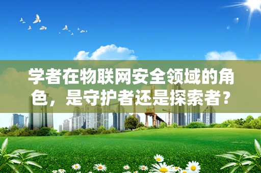 学者在物联网安全领域的角色，是守护者还是探索者？