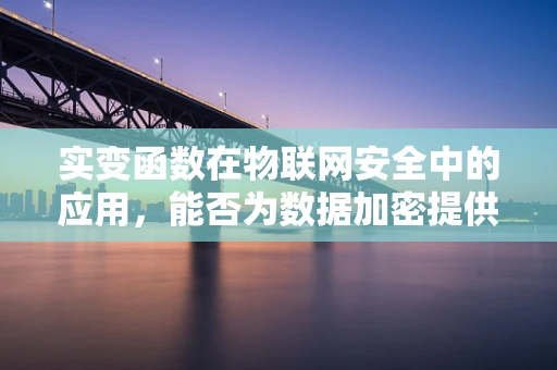 实变函数在物联网安全中的应用，能否为数据加密提供新思路？