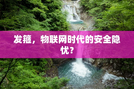 发箍，物联网时代的安全隐忧？