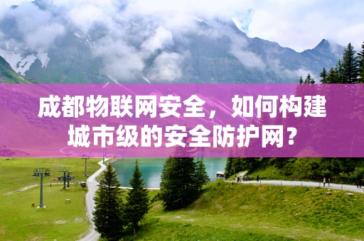 成都物联网安全，如何构建城市级的安全防护网？