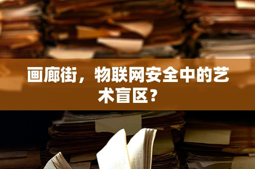画廊街，物联网安全中的艺术盲区？