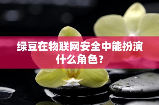 绿豆在物联网安全中能扮演什么角色？