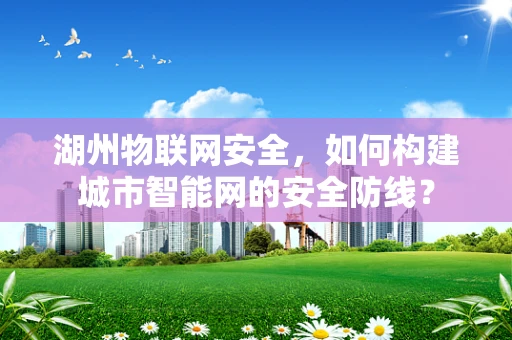 湖州物联网安全，如何构建城市智能网的安全防线？