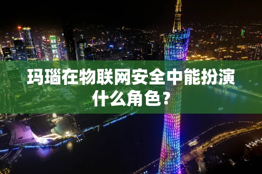 玛瑙在物联网安全中能扮演什么角色？