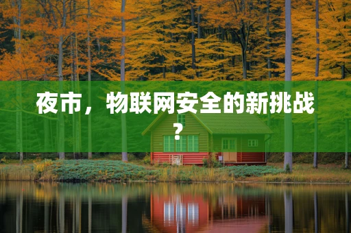 夜市，物联网安全的新挑战？