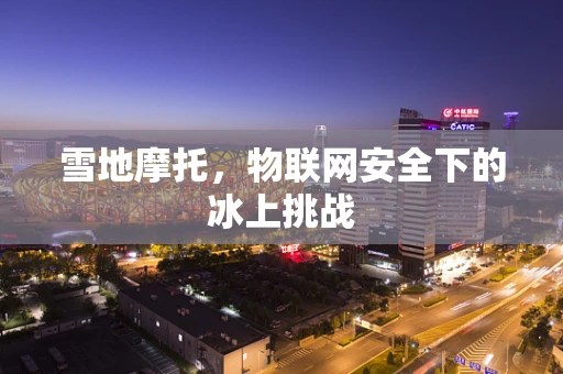 雪地摩托，物联网安全下的冰上挑战