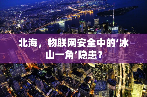 北海，物联网安全中的‘冰山一角’隐患？