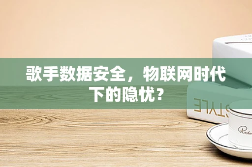 歌手数据安全，物联网时代下的隐忧？