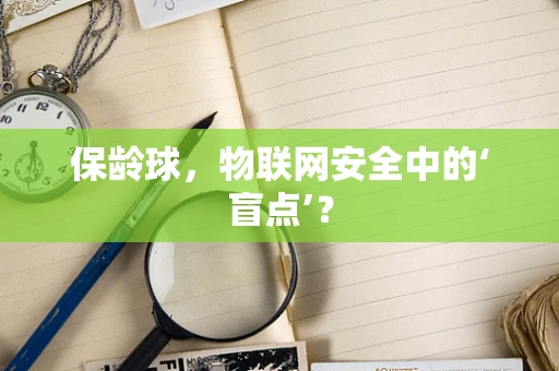 保龄球，物联网安全中的‘盲点’？