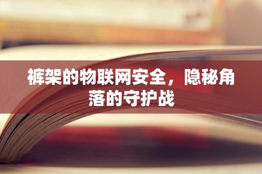 裤架的物联网安全，隐秘角落的守护战