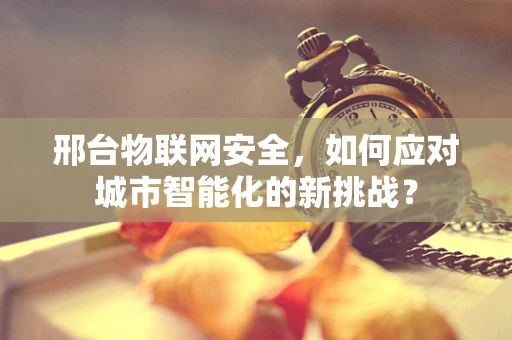 邢台物联网安全，如何应对城市智能化的新挑战？