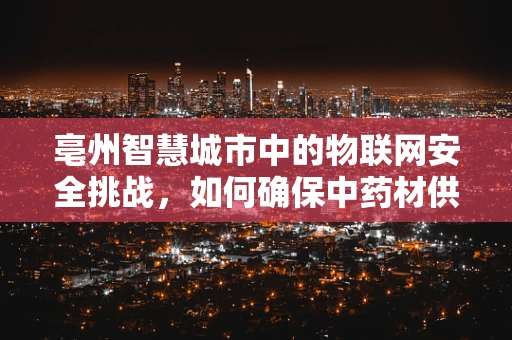 亳州智慧城市中的物联网安全挑战，如何确保中药材供应链的透明与安全？