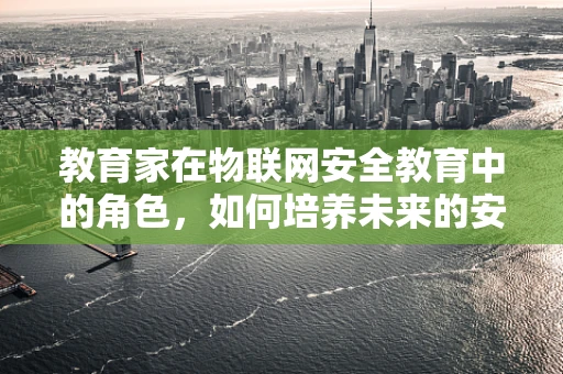 教育家在物联网安全教育中的角色，如何培养未来的安全守护者？