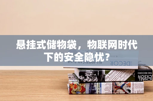 悬挂式储物袋，物联网时代下的安全隐忧？
