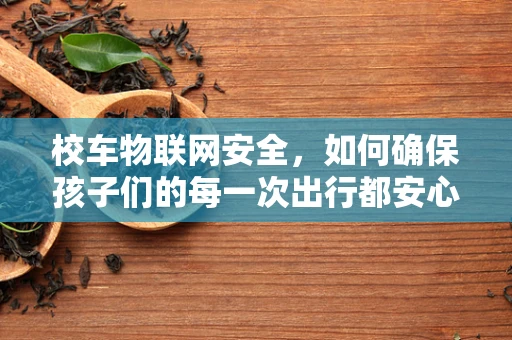 校车物联网安全，如何确保孩子们的每一次出行都安心无忧？