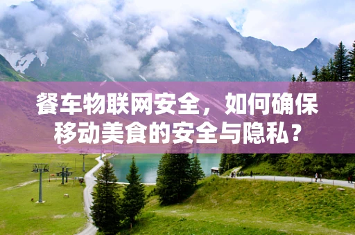 餐车物联网安全，如何确保移动美食的安全与隐私？