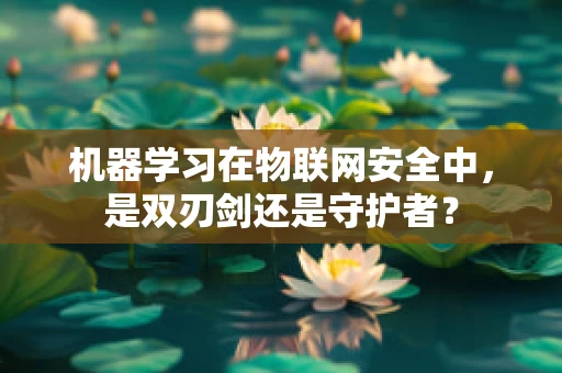 机器学习在物联网安全中，是双刃剑还是守护者？