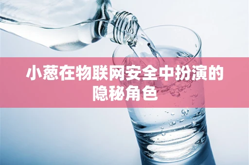 小葱在物联网安全中扮演的隐秘角色