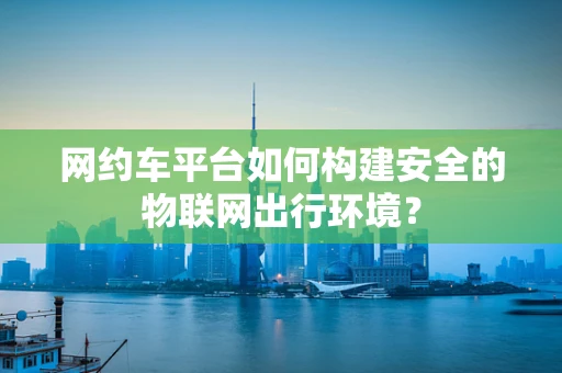 网约车平台如何构建安全的物联网出行环境？