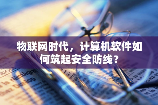 物联网时代，计算机软件如何筑起安全防线？
