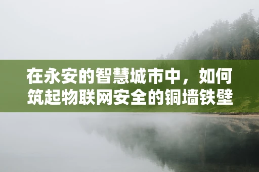 在永安的智慧城市中，如何筑起物联网安全的铜墙铁壁？