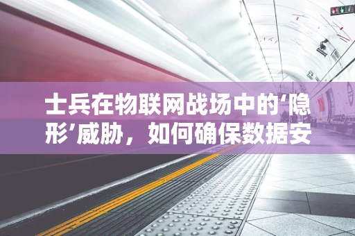 士兵在物联网战场中的‘隐形’威胁，如何确保数据安全？