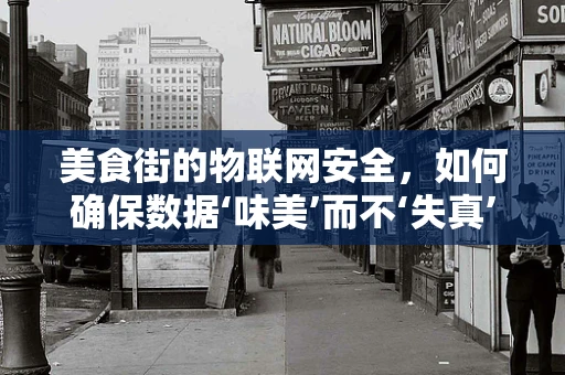 美食街的物联网安全，如何确保数据‘味美’而不‘失真’？
