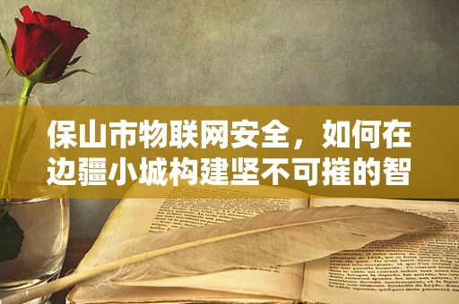 保山市物联网安全，如何在边疆小城构建坚不可摧的智能防线？