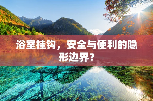 浴室挂钩，安全与便利的隐形边界？