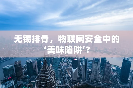 无锡排骨，物联网安全中的‘美味陷阱’？