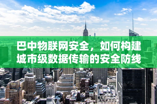 巴中物联网安全，如何构建城市级数据传输的安全防线？