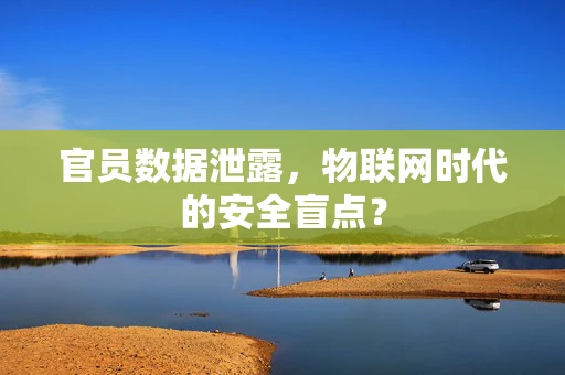 官员数据泄露，物联网时代的安全盲点？