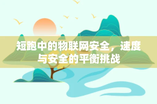 短跑中的物联网安全，速度与安全的平衡挑战
