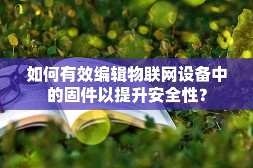 如何有效编辑物联网设备中的固件以提升安全性？