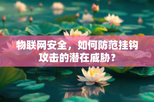 物联网安全，如何防范挂钩攻击的潜在威胁？