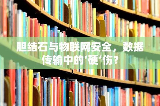 胆结石与物联网安全，数据传输中的‘硬’伤？