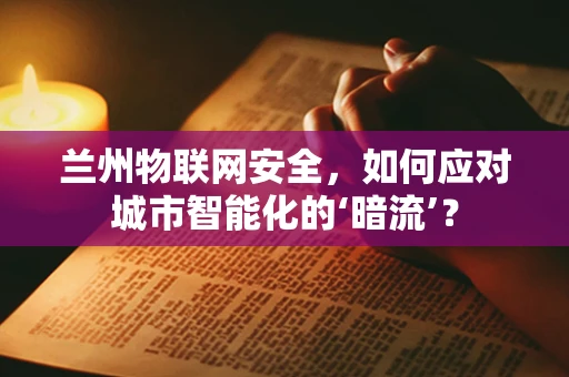 兰州物联网安全，如何应对城市智能化的‘暗流’？