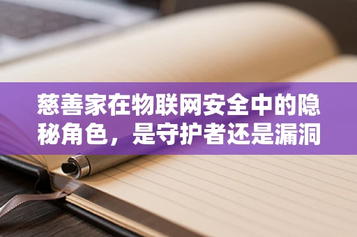 慈善家在物联网安全中的隐秘角色，是守护者还是漏洞利用者？