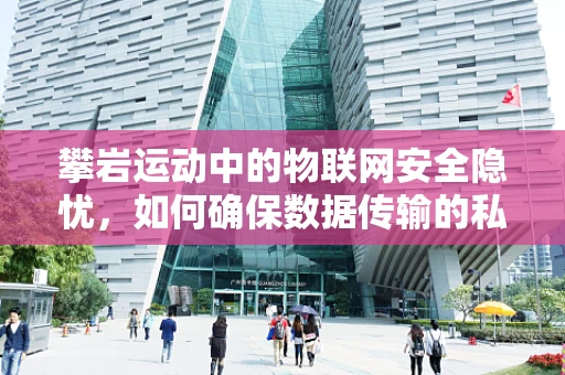 攀岩运动中的物联网安全隐忧，如何确保数据传输的私密与安全？
