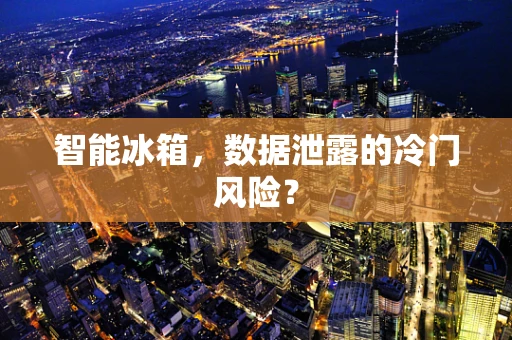 智能冰箱，数据泄露的冷门风险？