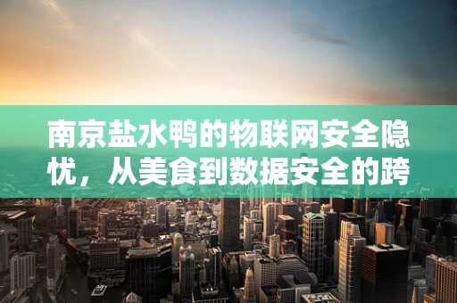 南京盐水鸭的物联网安全隐忧，从美食到数据安全的跨界思考