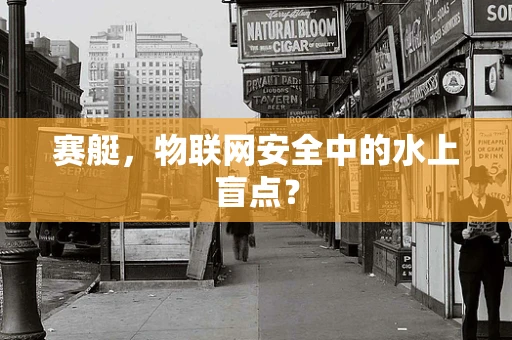 赛艇，物联网安全中的水上盲点？