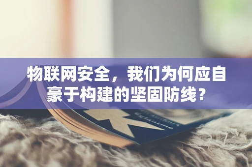 物联网安全，我们为何应自豪于构建的坚固防线？