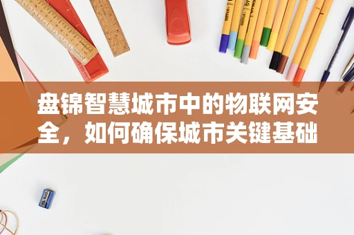 盘锦智慧城市中的物联网安全，如何确保城市关键基础设施的网络安全？