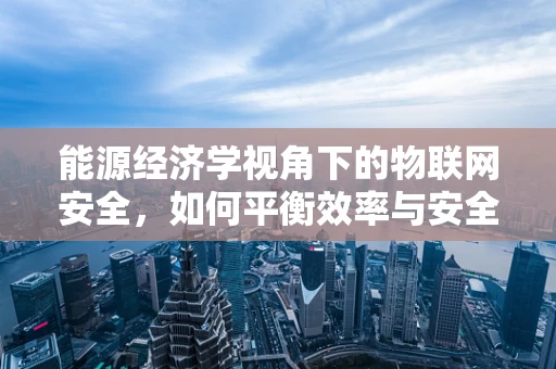 能源经济学视角下的物联网安全，如何平衡效率与安全？