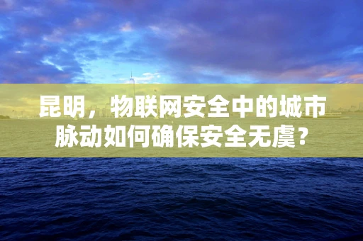 昆明，物联网安全中的城市脉动如何确保安全无虞？