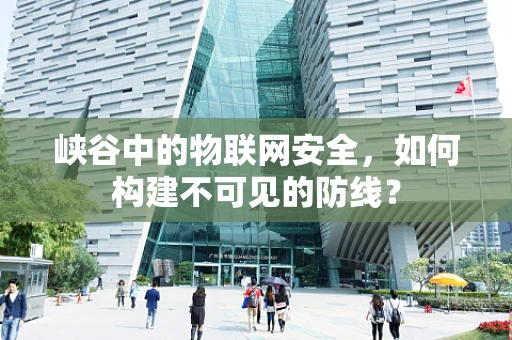 峡谷中的物联网安全，如何构建不可见的防线？