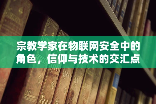 宗教学家在物联网安全中的角色，信仰与技术的交汇点？
